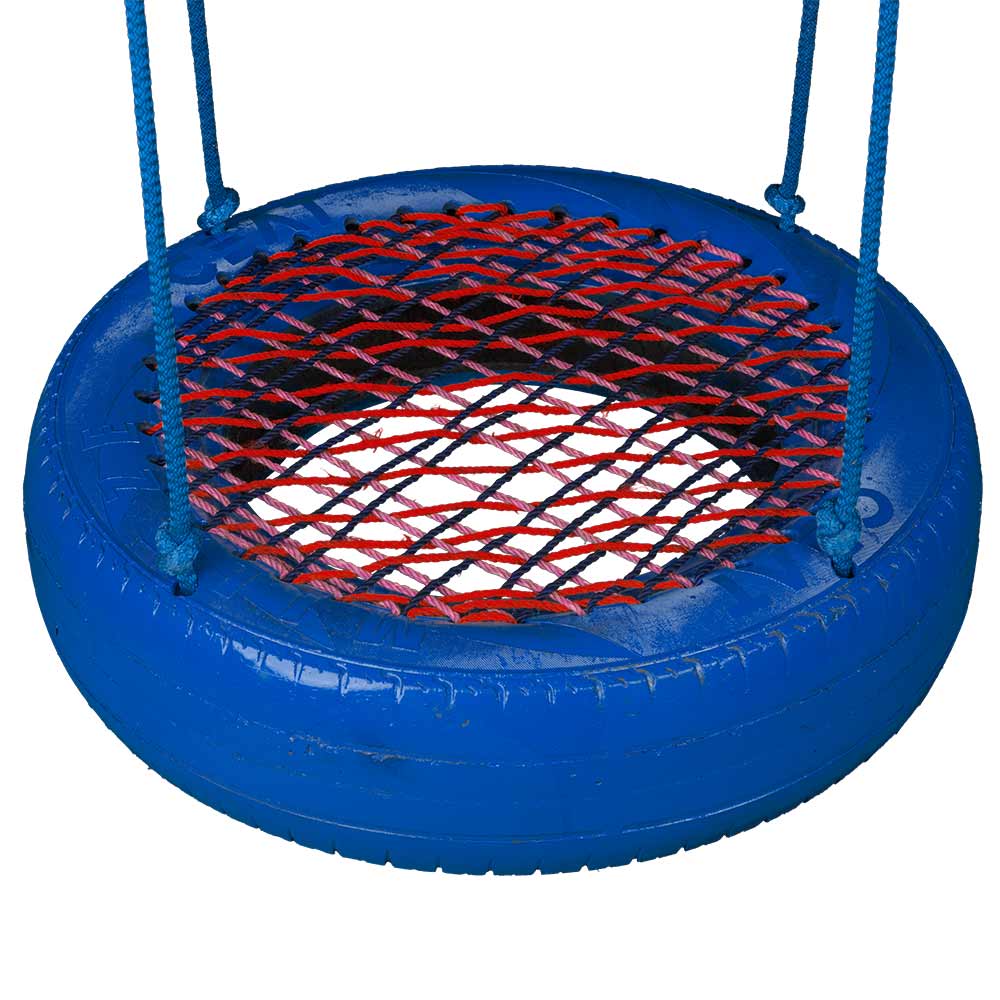 Swing, Tyre Swing Blue, Swing in Blue Color, Swing with 2 S Hook, Swing - VT6106