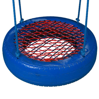 Swing, Tyre Swing Blue, Swing in Blue Color, Swing with 2 S Hook, Swing - VT6106