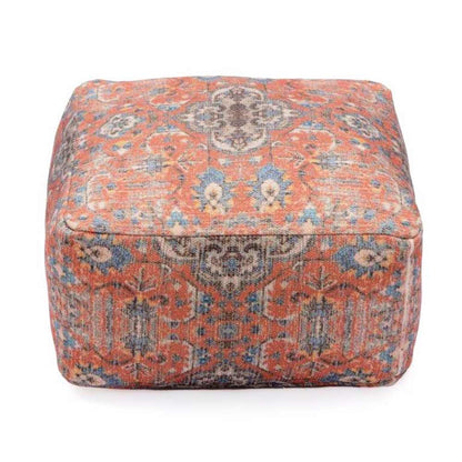 Pouffe, 004/SCNFE, Persian Patterned Pouffe, (Strawberry Collective), Pouffe- VT6111
