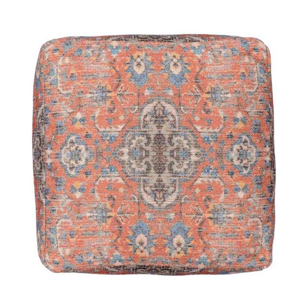 Pouffe, 004/SCNFE, Persian Patterned Pouffe, (Strawberry Collective), Pouffe- VT6111