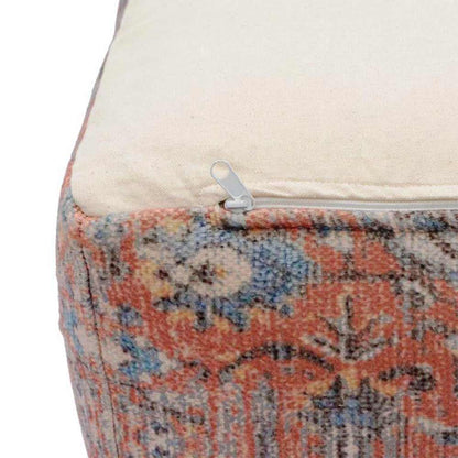 Pouffe, 004/SCNFE, Persian Patterned Pouffe, (Strawberry Collective), Pouffe- VT6111