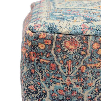 Pouffe, 005/SCNFE, Antique Persian Pouffe, (Strawberry Collective), Pouffe- VT6112