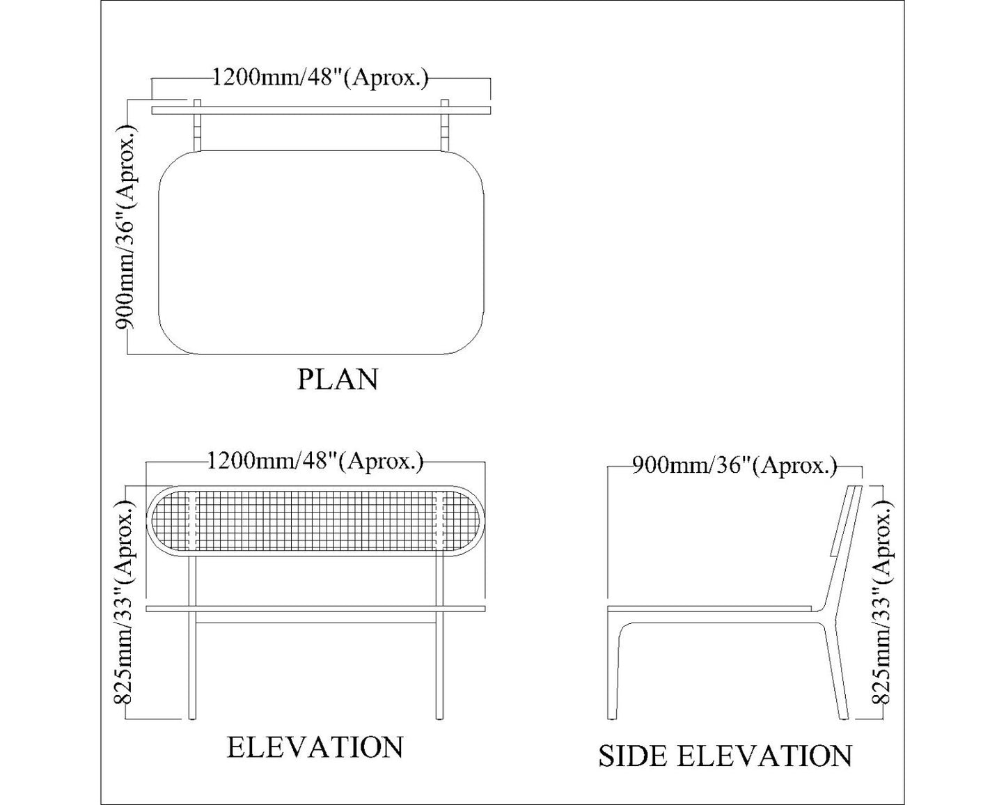 Seating Bench, Seating Bench in Dark Brown Color, Bench for Living Room & Bed Room, Wooden Bench, Seating Bench - VT6159