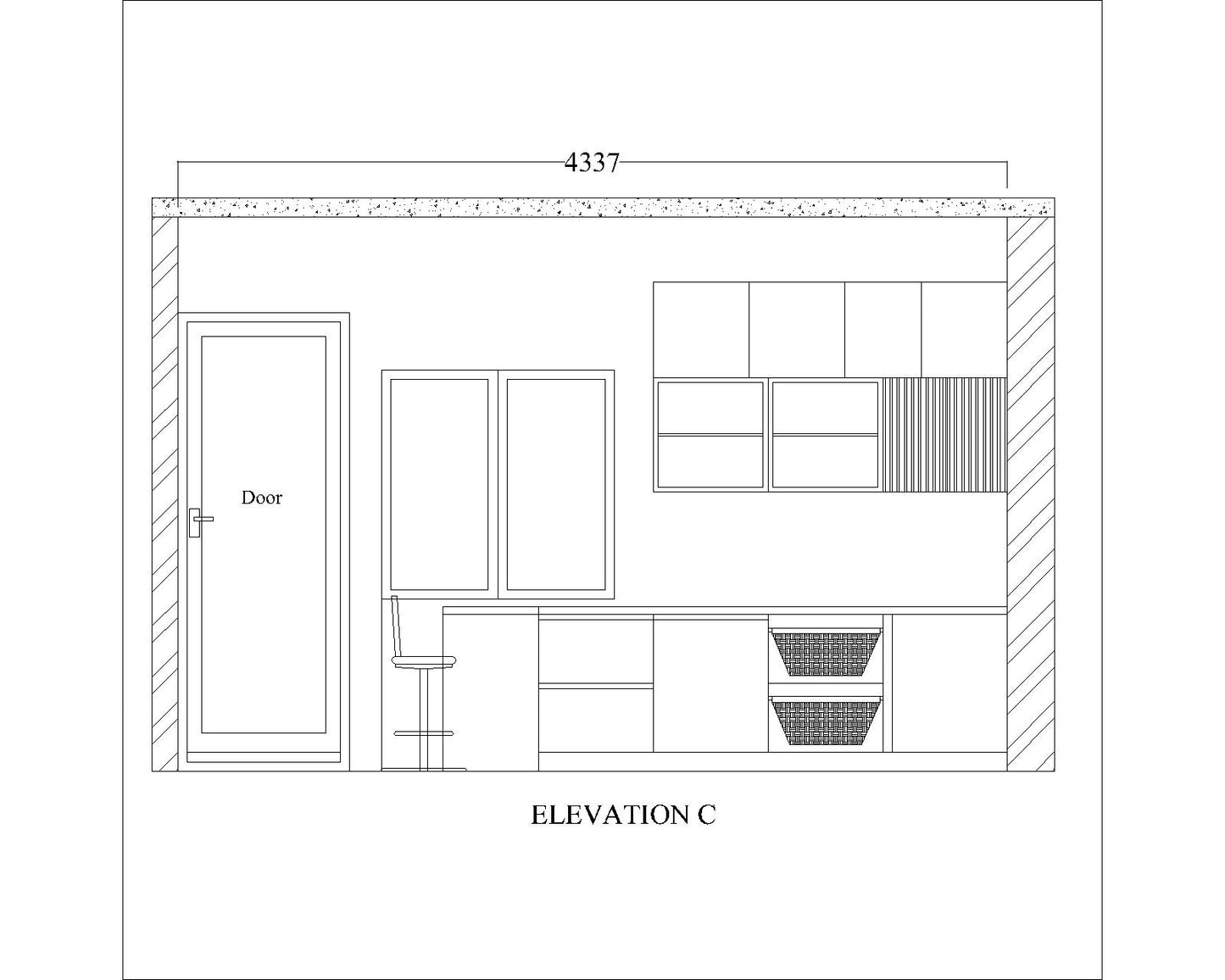 Kitchen, Modular Kitchen, Luxurious Kitchen, U-Shape Kitchen, Hi-Gloss Kitchen, Kitchen in Green & White Color, Kitchen - VT8000