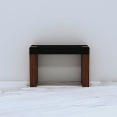 End table with open top, end table in wood finish, End table for living area-VI-530