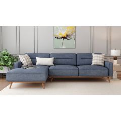 L shape sofa, sectional sofa, Living room sofa,  elegant sofa, Brown sofa, 4 seater sofa,  Sofa- IM-2016