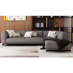 L shape sofa, sectional sofa, Living room sofa,  elegant sofa, grey sofa, 5 seater sofa,  Sofa- IM-2017