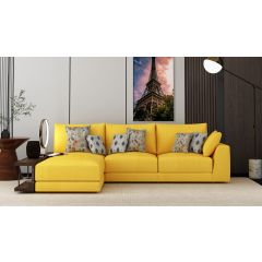 L shape sofa, sectional sofa, Living room sofa,  elegant sofa, yellow sofa, 3 seater sofa,  Sofa- EL-3016
