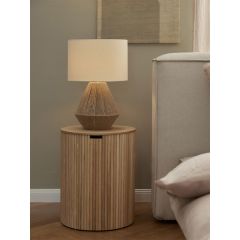 End Table, (Bhati Impex) BI3020, Euro End Table with Natural Finish, End Table - EL12182