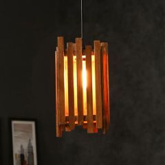 Hanging Light, Hanging Light with  Light Brown Color, Hanging Light in Wood, Hanging Light for Home, Hanging Light for Living Room, Hanging Light - EL14042