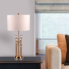 Table Lamp, Crystal with Shade Table Lamp (Sizzling Lights), Nightstand Lamp, Table Lamp - EL14183