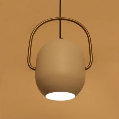 Hanging Light, Ezhil White Hanging Lamp (Home Blitz), Living Room, Bedroom & Kitchen Hanging Lamp, Hanging Lamp - EL14214