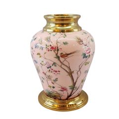 Vase, Vase with Beige & Golden Color, Vase for Metal, Vase for  Home Decor, Vase - EL15097