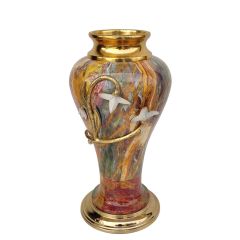 Vase, Vase with Golden & Multicolor, Vase for Metal, Vase for  Home Decor, Vase - EL15105