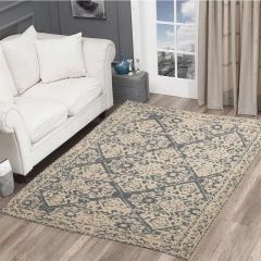 Rug (i543_1_1), Rug with Blue & White Color, Rug with Home, Rug - EL15171
