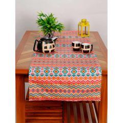 Table Runner (i545_2_1), Table Runner with Pink, Blie & Green Color, Table Runner - EL15235