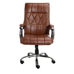 Office Chair, Leatherette Office Chair, Director Chair, Brown Color Chair, Office Chair - EL21003
