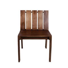 Chair, Chair with Brown Color, Chair in Solid Wood, Chair for Home, Chair - EL6061