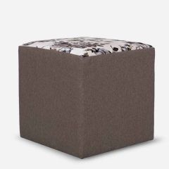 Ottoman, (FN1982023-S-PM29017)  Mubelcasa, Polyester, Square, Ottoman - EL6125