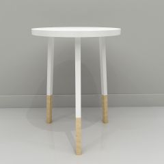 End table with open top, end table in wood finish, End table for living area-VI-532