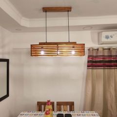 Hanging Light, Hanging Light with  Brown Color, Hanging Light in Wood, Hanging Light for Home, Hanging Light - IM14029