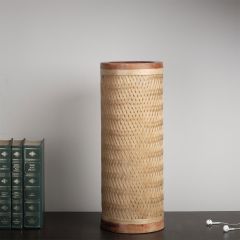 Table Lamp(KDTL1), Brown Color,  Decorative Bamboo Table Lamp, Table Lamp - IM14172