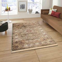 Rugs, (Presto) ICLVI50GREENC4X6, Green Traditional Silk Carpet, Rug-IM15940