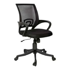 Office Chair, Black Mesh Revolving Chair, Office Chair - IM21000
