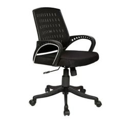 Office Chair, 898 Office Chair, Black Net Revolving Chair, Office Chair - IM21002