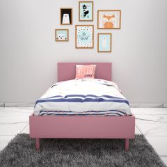 Single Bed, Single Bed in Pink Color, Single Bed for Kids, Single Bed - IM5068