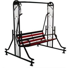 Simple and stylish Sturdy and durable jhula, Comfortable seats for people, Suitable for both indoor, porch and balcony, Swing - IM6074