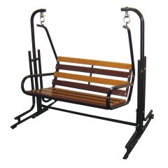 Simple and stylish Sturdy and durable jhula, Comfortable seats for people, Suitable for both indoor, porch and balcony, Swing - IM6076