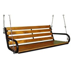Simple and stylish Sturdy and durable jhula, Comfortable seats for people, Suitable for both indoor, porch and balcony, Swing - IM6080