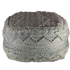 Puffy , Puffy for Living Room & Bedroom, Puffy sitting Stool, Puffy in Sqaure Shape, Puffy in Multicolor, Puffy - IM6153