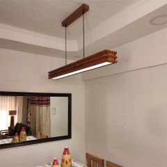 Hanging Light, Hanging Light with    Brown Color, Hanging Light in Wood, Hanging Light for Home, Hanging Light for Living Room, Hanging Light - VT14093