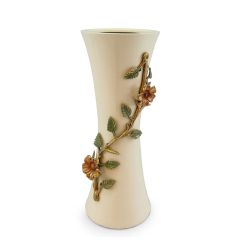 Vase, Vase with Golden & Black Color, Vase for Metal, Vase for  Home Decor, Vase - VT15112