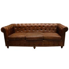 3 seater sofas, 3 seater sofas in Brown Color, 3 seater sofas in Leather, 3 seater sofas for Home, 3 seater sofas - VT4059