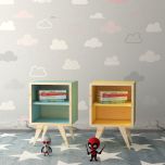 Wooden Toy unit ,  Toy unit with open shelves, Table Laminated toy unit ,Floor standing Kids toy unit - IM1016