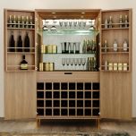 Bar cabinate, bar design, Bar storage, Home bar cabinate,  wooden bar cabinate, luxurious bar, VT-3007