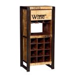 Bar Cabinet, Black & Brown Bar Cabinet , Bar Cabinet with Drawer, Bar Cabinet with Shutter, Bar Cabinet with open Space, Bar Cabinet - EL - 10054
