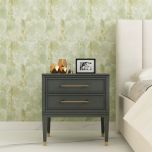 Bedside Table, Nightstand Table,  Olive Green Color Bedside Table, Side Table with Drawer, Bedside Table - EL12211
