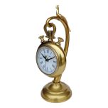 Clock, Clock for Tables, Clock in Gold Color, Clocks - EL2086