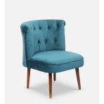 Chair, FN1953499-S-PM29017 (Mubelcasa), Sea Blue Color Chair, Dining Chair, Living & Bedroom Area, Chair - EL6138