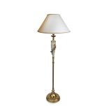 Floor Lamp, Floor Lamp in Metal, Floor Lamp with White & Gold Color, Floor Lamp - IM14008