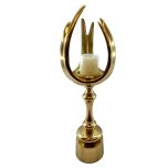 Table Accessory, Table Accessory in Metal, Table Accessory with Candle Stand,Table Accessory in Golden Color,Table Accesory - IM15125