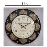 Wall Clock, (NAVIKA PRODUCTION), Polish With Brass & Copper Finish Clock, Wall Clock - IM2271