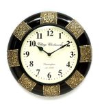 Wall Clock, (NAVIKA PRODUCTION), Polish With Brass & Copper Finish Clock, Wall Clock - IM2273