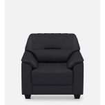 Sofa, FN1967860-S-PM29017 (Mubelcasa), Croma 1 Seater Sofa in Black Colour , Sofa - IM4077