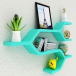 Wall shelves open shelf in solid finish, utility shelf for Books/accessories stand,Hanging Open Storage unit,Wall hanging unit,Wall shelf unit-IM395