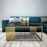 Coffee Table, Coffee Table with Black & Gold Color, Coffee Table - VT12102